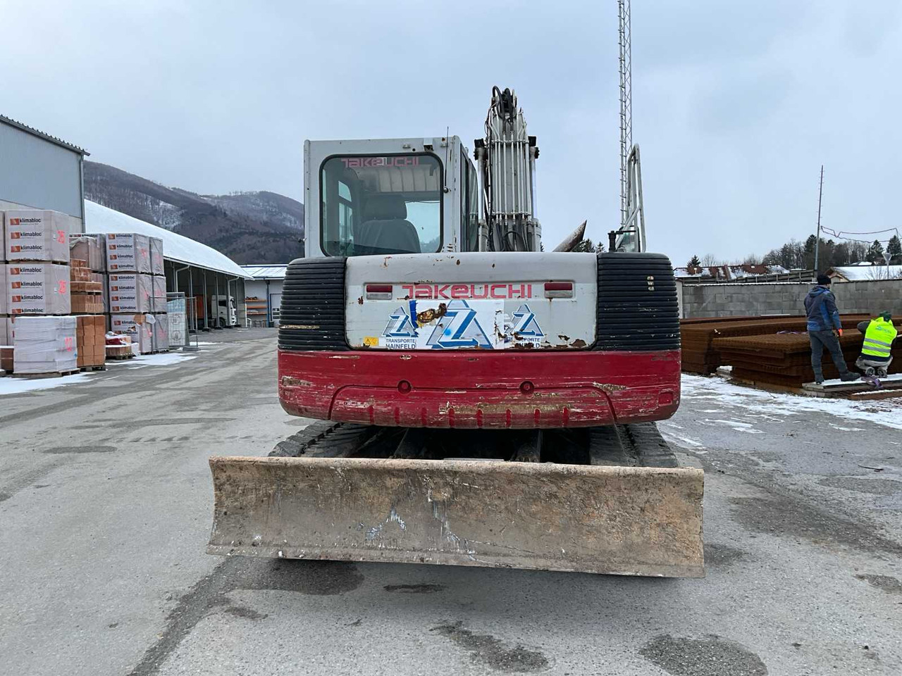 Pelle sur chenille Takeuchi TB1140: photos 11