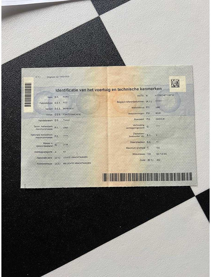 Véhicule utilitaire FORD - TRANSIT - FCD - VAN: photos 13 Véhicule utilitaire FORD - TRANSIT - FCD - VAN: photos 13