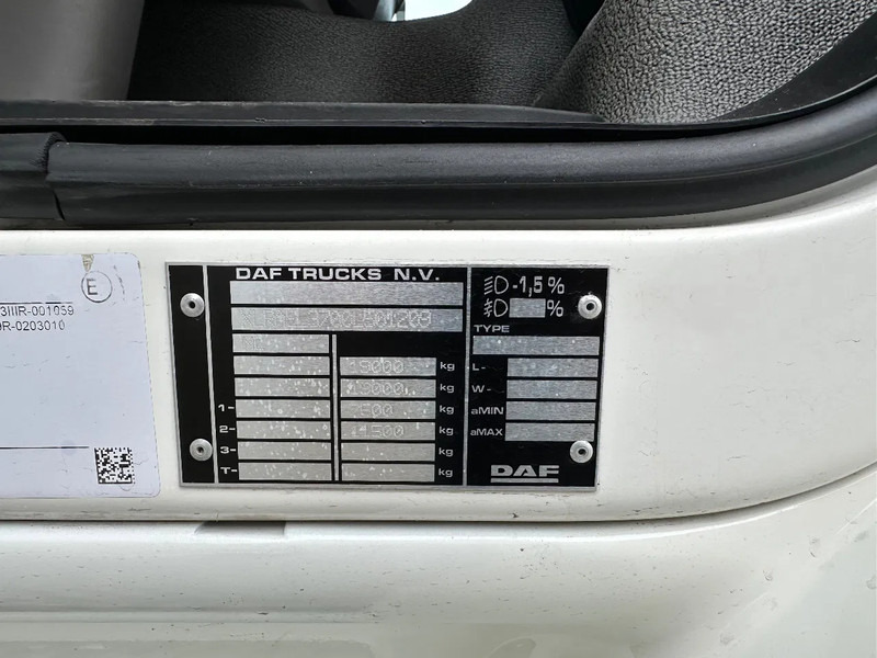 Camion fourgon DAF LF 230 LF 230.18 EURO6. 2021.181204km. 720x249x235. 10934kg.: photos 16 Camion fourgon DAF LF 230 LF 230.18 EURO6. 2021.181204km. 720x249x235. 10934kg.: photos 16