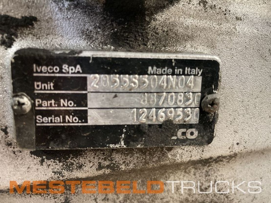 Iveco Versnellingsbak 2855 S 5 - Boîte de vitesse pour Camion: photos 5 Iveco Versnellingsbak 2855 S 5 - Boîte de vitesse pour Camion: photos 5