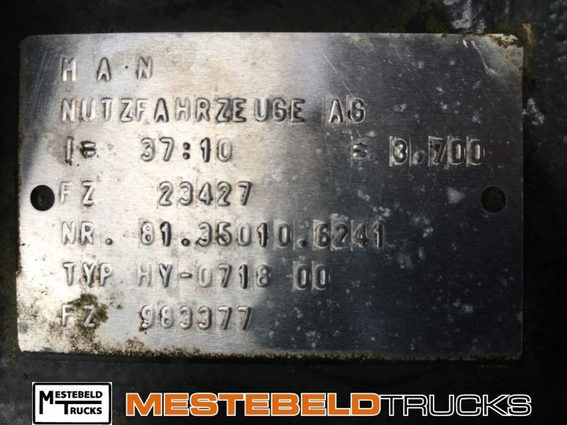 MAN Differentieel HY-0718-00 met sper - Essieu arrière pour Camion: photos 2 MAN Differentieel HY-0718-00 met sper - Essieu arrière pour Camion: photos 2