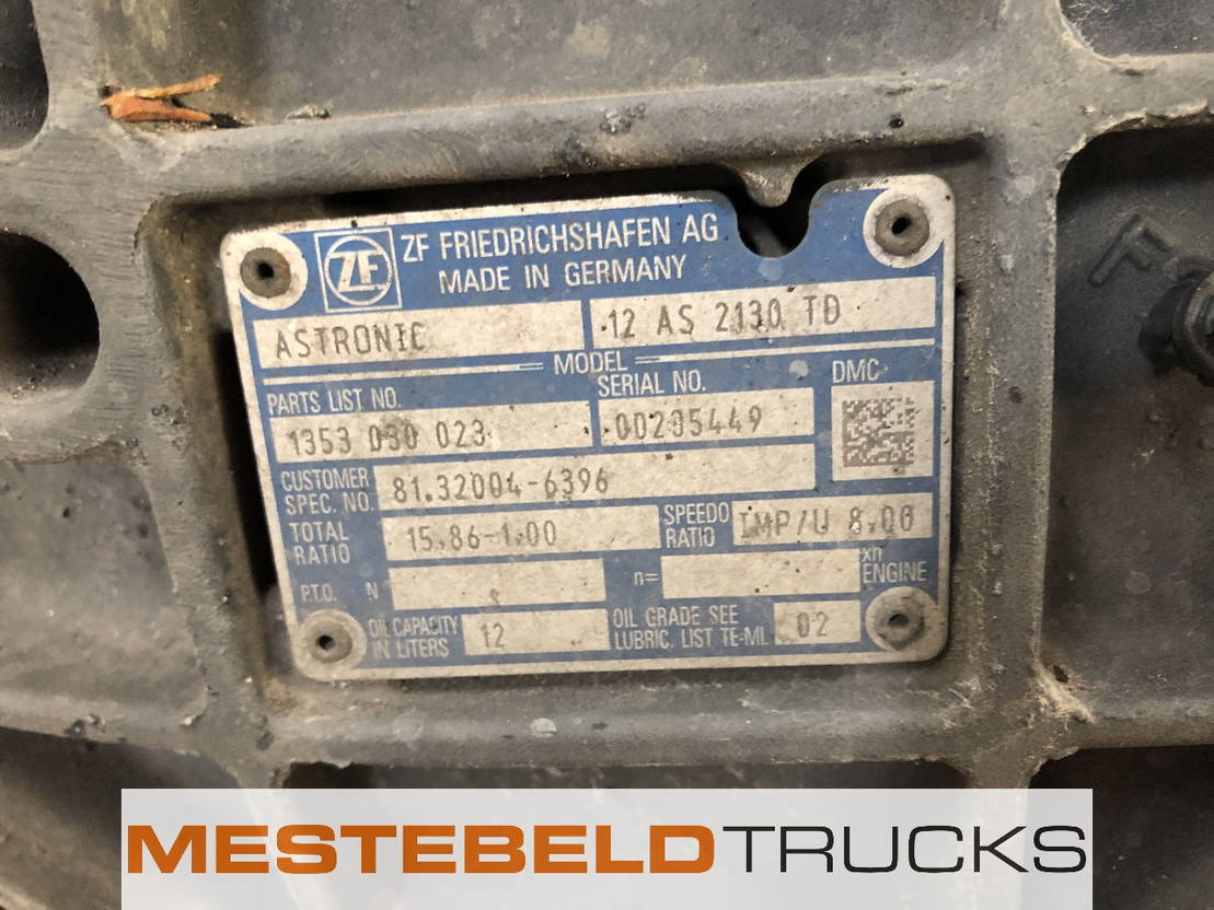 MAN Versnellingsbak 12 AS 2130 TD - Boîte de vitesse et pièces pour Camion: photos 5 MAN Versnellingsbak 12 AS 2130 TD - Boîte de vitesse et pièces pour Camion: photos 5
