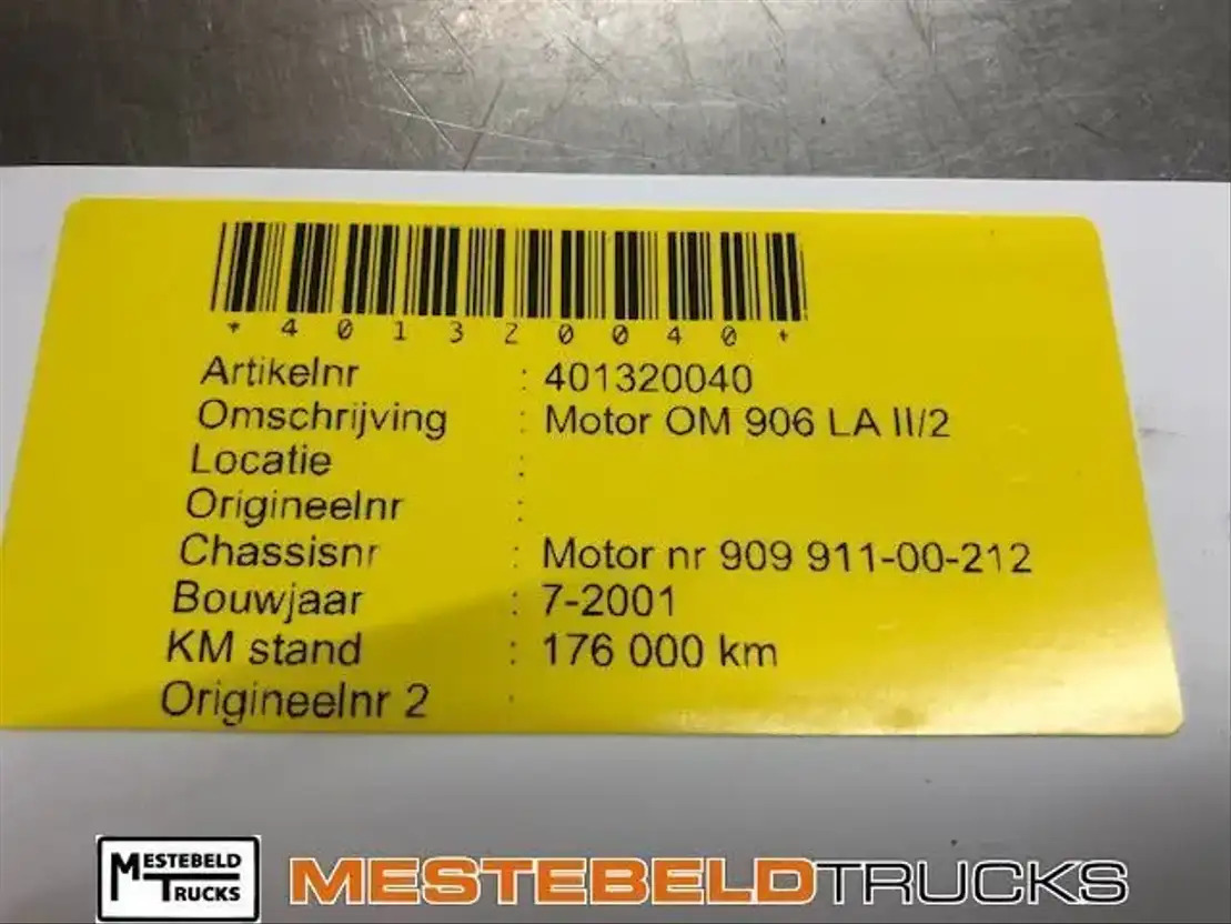 Mercedes-Benz 401320040 - Moteur pour Camion: photos 4 Mercedes-Benz 401320040 - Moteur pour Camion: photos 4