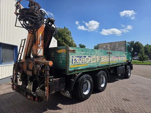 MAN 26.362 6x4 Full spring Euro 2 - Camion plateau, Camion grue: photos 4 MAN 26.362 6x4 Full spring Euro 2 - Camion plateau, Camion grue: photos 4