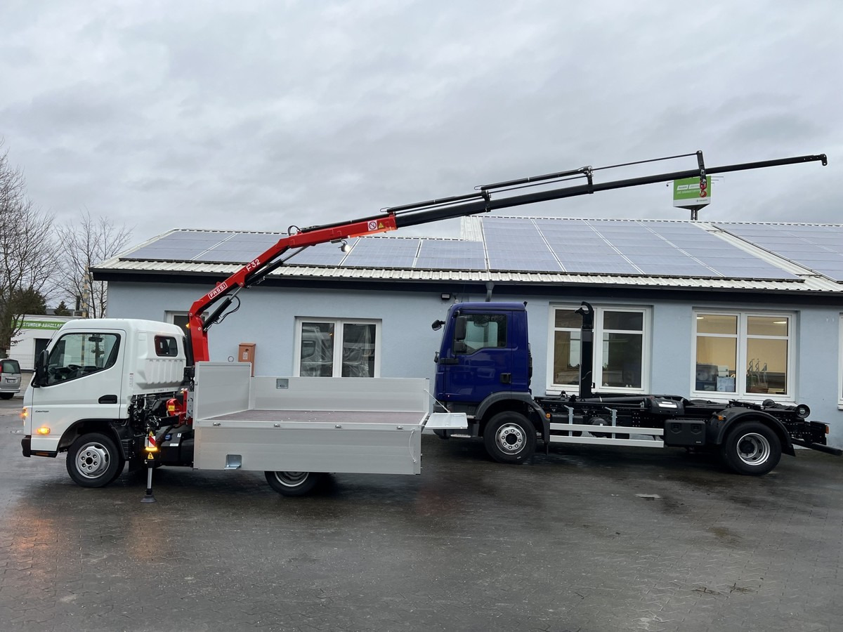 FUSO 3S15 Alu Pritsche 2.80m Ladekran Funk! - Utilitaire plateau: photos 3 FUSO 3S15 Alu Pritsche 2.80m Ladekran Funk! - Utilitaire plateau: photos 3