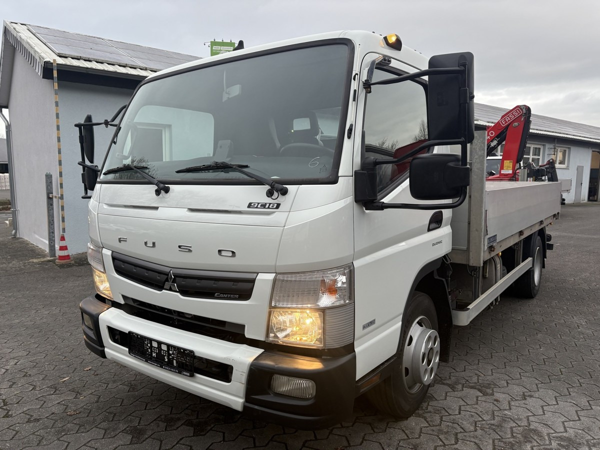 FUSO FUSO 9C18 Canter Pritsche 3.8m Kran 2x hydr. - Utilitaire plateau: photos 2 FUSO FUSO 9C18 Canter Pritsche 3.8m Kran 2x hydr. - Utilitaire plateau: photos 2
