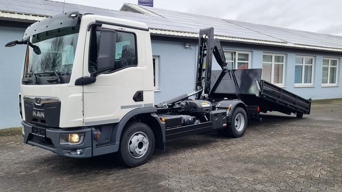 MAN TGL 12.220 BL NEU City Abrollkipper 8t TipMatic - Camion ampliroll: photos 3 MAN TGL 12.220 BL NEU City Abrollkipper 8t TipMatic - Camion ampliroll: photos 3