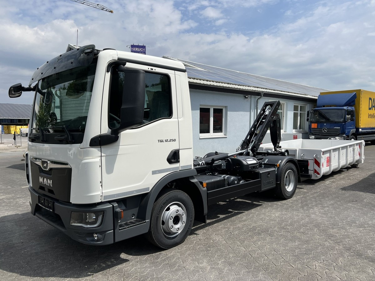 MAN TGL 12.250 BL NEU City Abrollkipper PowerMatic s - Camion ampliroll: photos 1 MAN TGL 12.250 BL NEU City Abrollkipper PowerMatic s - Camion ampliroll: photos 1