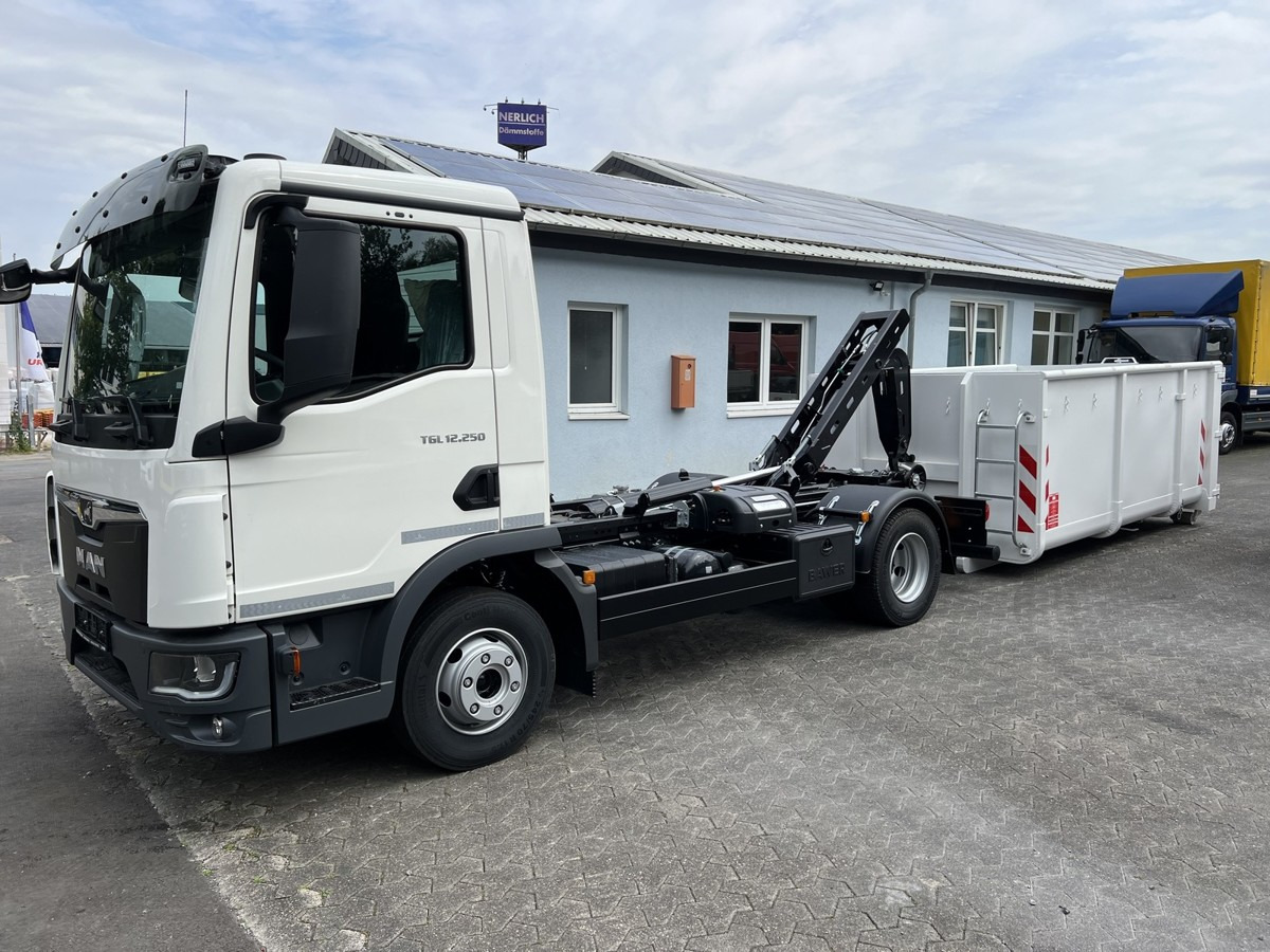 MAN TGL 12.250 BL NEU City Abrollkipper Tipmatik - Camion ampliroll: photos 1 MAN TGL 12.250 BL NEU City Abrollkipper Tipmatik - Camion ampliroll: photos 1