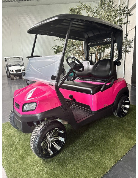 Club Car Tempo Pink with new battery pack - Voiturette de golf: photos 1 Club Car Tempo Pink with new battery pack - Voiturette de golf: photos 1