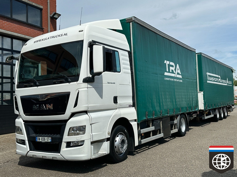 MAN TGX 18 440 NIGHT A/C - RETARDER - COMBI FREUHAUF - Camion à rideaux coulissants: photos 2 MAN TGX 18 440 NIGHT A/C - RETARDER - COMBI FREUHAUF - Camion à rideaux coulissants: photos 2