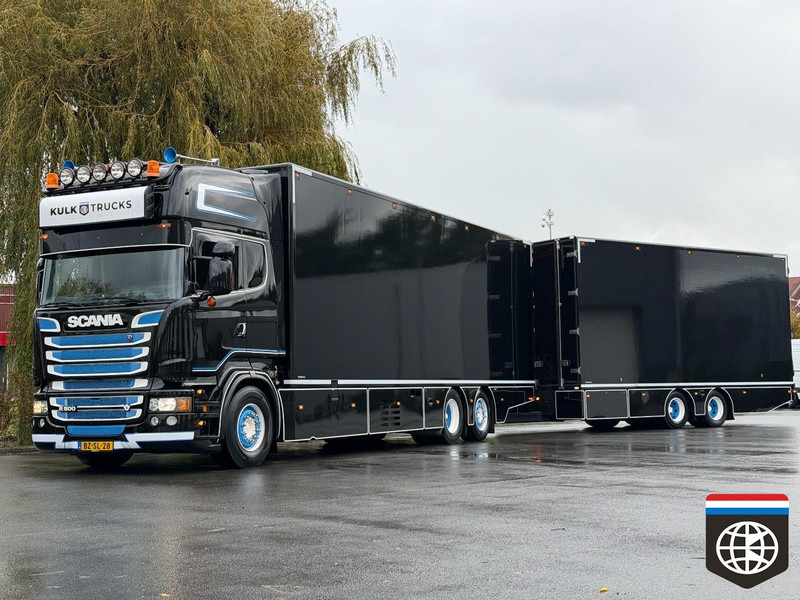 Scania R 500 B 6X2*4 FULL SET - HOLLAND SHOW TRUCK - 2X TAIL LIFT - CONCOURSTAAT - MANUAL - Camion frigorifique: photos 2 Scania R 500 B 6X2*4 FULL SET - HOLLAND SHOW TRUCK - 2X TAIL LIFT - CONCOURSTAAT - MANUAL - Camion frigorifique: photos 2
