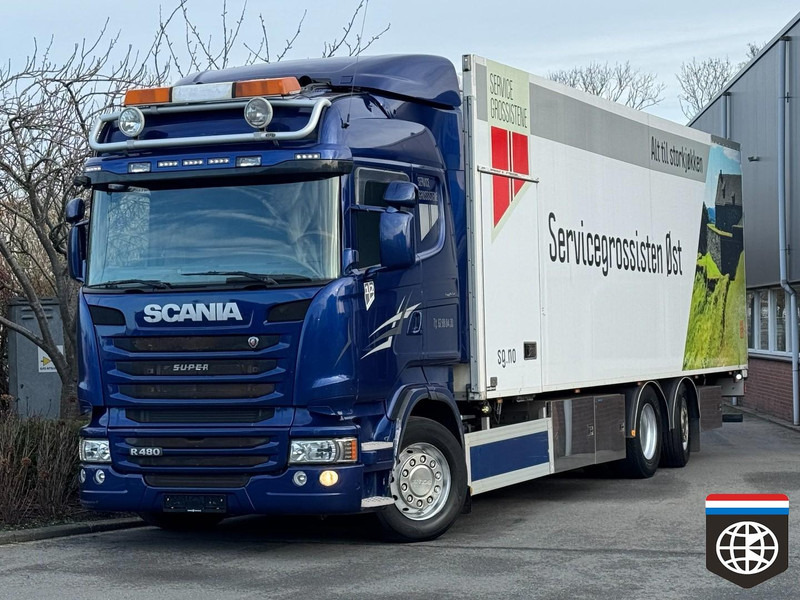 Scania R480 6x2-4 Highline / Multi temp deefreezer -30oC / Taillift - Camion frigorifique: photos 1 Scania R480 6x2-4 Highline / Multi temp deefreezer -30oC / Taillift - Camion frigorifique: photos 1