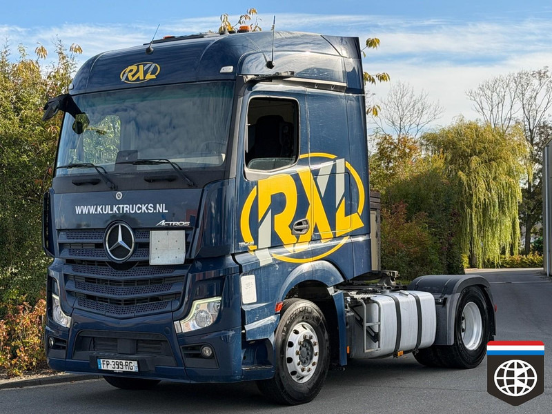 Mercedes-Benz ACTROS 1848 RETARDER / HYDRAULIC / NIGHT A/C / MIRROR CAM / 4 UNITS - Tracteur routier: photos 1 Mercedes-Benz ACTROS 1848 RETARDER / HYDRAULIC / NIGHT A/C / MIRROR CAM / 4 UNITS - Tracteur routier: photos 1