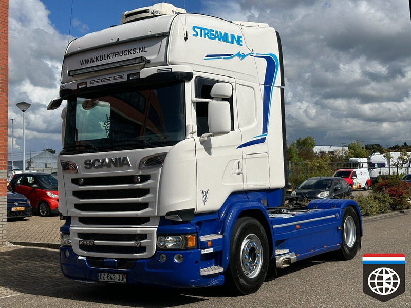 Scania R 580 STREAMLINE - RETARDER - NIGHT A/C - 2 X TANK - Tracteur routier: photos 2 Scania R 580 STREAMLINE - RETARDER - NIGHT A/C - 2 X TANK - Tracteur routier: photos 2