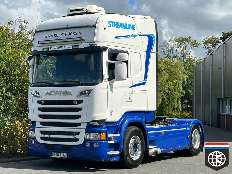 Scania R 580 STREAMLINE - RETARDER - NIGHT A/C - 2 X TANK - Tracteur routier: photos 1 Scania R 580 STREAMLINE - RETARDER - NIGHT A/C - 2 X TANK - Tracteur routier: photos 1