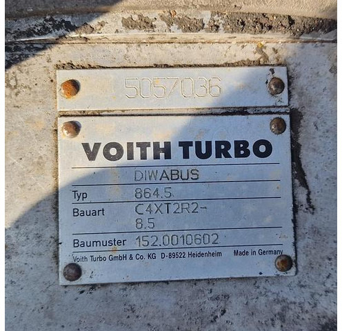 Voith Turbo Diwabus 864.5 - Pièces de rechange: photos 4 Voith Turbo Diwabus 864.5 - Pièces de rechange: photos 4