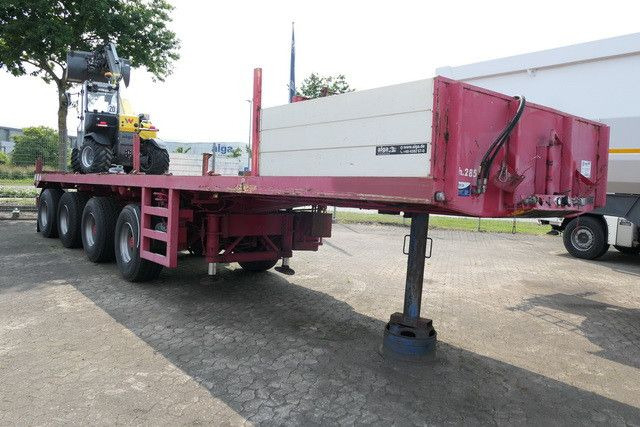 ES-GE 4.VON-25-40.3H, Pritsche, 4-Achser, Gelenkt, SAF ES-GE 4.VON-25-40.3H, Pritsche, 4-Achser, Gelenkt, SAF - Semi-remorque plateau: photos 2 ES-GE 4.VON-25-40.3H, Pritsche, 4-Achser, Gelenkt, SAF ES-GE 4.VON-25-40.3H, Pritsche, 4-Achser, Gelenkt, SAF - Semi-remorque plateau: photos 2