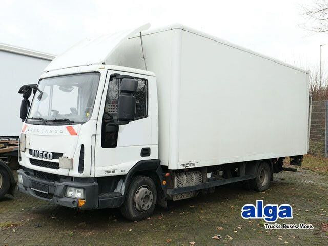 Iveco 75E19 4x2, 6.100mm lang, LBW, Kilma, Luftfede. - Camion fourgon: photos 1 Iveco 75E19 4x2, 6.100mm lang, LBW, Kilma, Luftfede. - Camion fourgon: photos 1