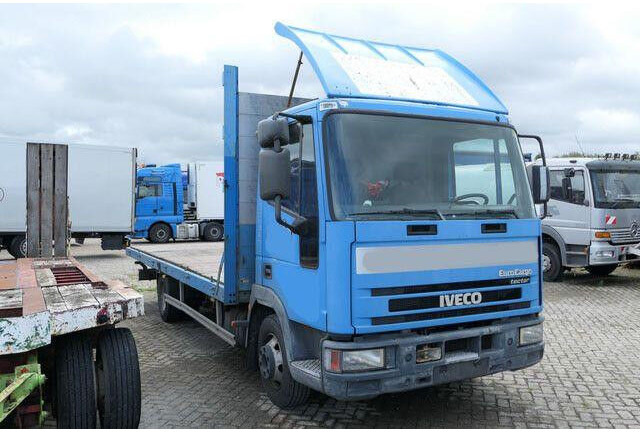 Iveco ML 75 E 4x2, Plattform, 3. Sitz, Luftfederung - Camion plateau: photos 2 Iveco ML 75 E 4x2, Plattform, 3. Sitz, Luftfederung - Camion plateau: photos 2