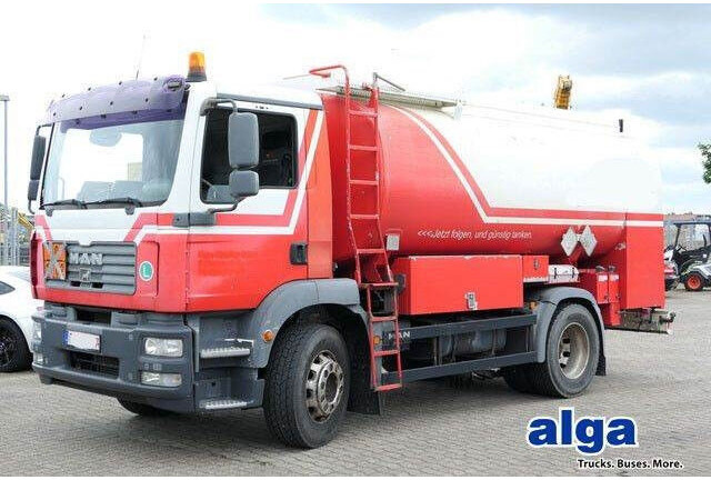 MAN 18.280 TGM, 14m³, 3 Kammern, 2x Schlauchtrommel - Camion citerne: photos 1 MAN 18.280 TGM, 14m³, 3 Kammern, 2x Schlauchtrommel - Camion citerne: photos 1