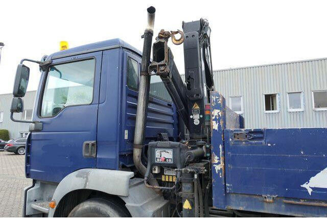 MAN 18.280 TGM 4x2, Hiab 099B-1Hiduo, Funk, Klima - Camion plateau: photos 3 MAN 18.280 TGM 4x2, Hiab 099B-1Hiduo, Funk, Klima - Camion plateau: photos 3
