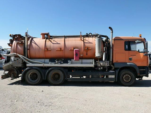 MAN 26.360 FDLC 6x4, Saug- u. Spülaufbau, 14m³ - Camion vidangeur: photos 4 MAN 26.360 FDLC 6x4, Saug- u. Spülaufbau, 14m³ - Camion vidangeur: photos 4