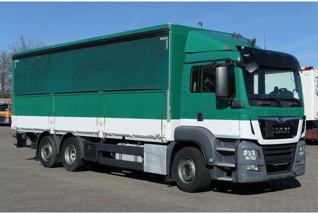 MAN 26.420 TGS LL 6x2, Intarder, LBW 2.5to., Gelenkt - Camion fourgon: photos 5 MAN 26.420 TGS LL 6x2, Intarder, LBW 2.5to., Gelenkt - Camion fourgon: photos 5