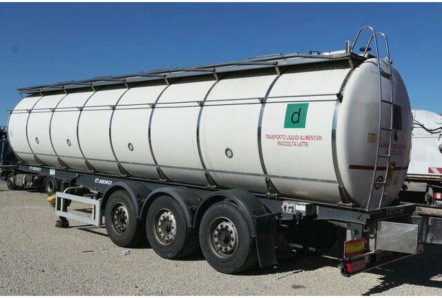 Menci SA 105, Isoliert, Tank aus 2016, 32m³, 4 Kammern - Semi-remorque citerne: photos 4 Menci SA 105, Isoliert, Tank aus 2016, 32m³, 4 Kammern - Semi-remorque citerne: photos 4