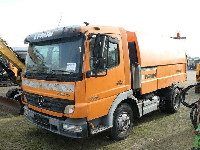 Mercedes-Benz 1018 Atego 4x2, Faun Viatec, Viajet 5R, Klima - Balayeuse de voirie: photos 4 Mercedes-Benz 1018 Atego 4x2, Faun Viatec, Viajet 5R, Klima - Balayeuse de voirie: photos 4