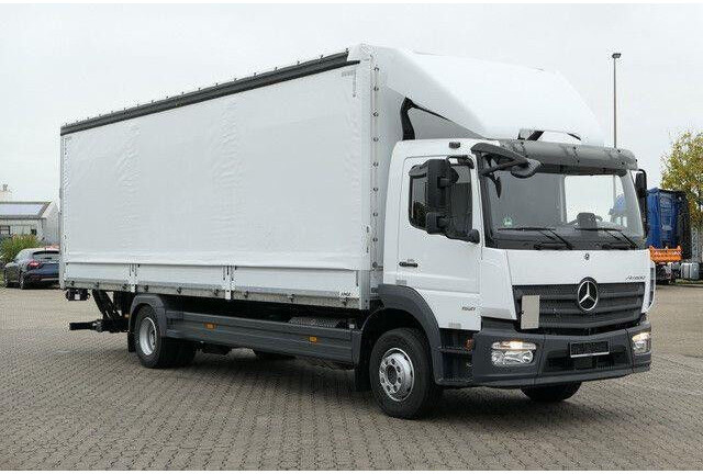Mercedes-Benz 1521 L Atego 4x2, 8.100mm lang, LBW, Junge,Klima - Camion à rideaux coulissants: photos 4 Mercedes-Benz 1521 L Atego 4x2, 8.100mm lang, LBW, Junge,Klima - Camion à rideaux coulissants: photos 4