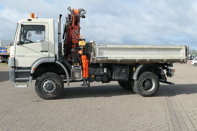 Mercedes-Benz 1828 Atego 4x4, Atlas AK 105.1, Funk, Hydr., AHK - Camion benne, Camion grue: photos 5 Mercedes-Benz 1828 Atego 4x4, Atlas AK 105.1, Funk, Hydr., AHK - Camion benne, Camion grue: photos 5
