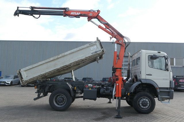 Mercedes-Benz 1828 Atego 4x4, Atlas AK 105.1, Funk, Hydr., AHK - Camion benne, Camion grue: photos 2 Mercedes-Benz 1828 Atego 4x4, Atlas AK 105.1, Funk, Hydr., AHK - Camion benne, Camion grue: photos 2
