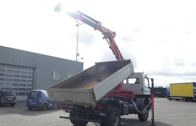 Mercedes-Benz 1828 Atego 4x4, Atlas AK 105.1, Funk, Hydr., AHK - Camion benne, Camion grue: photos 3 Mercedes-Benz 1828 Atego 4x4, Atlas AK 105.1, Funk, Hydr., AHK - Camion benne, Camion grue: photos 3