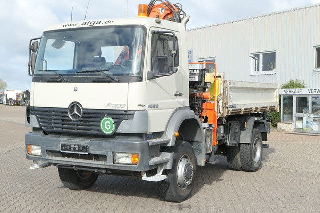 Mercedes-Benz 1828 Atego 4x4, Atlas AK 105.1, Funk, Hydr., AHK - Camion benne, Camion grue: photos 4 Mercedes-Benz 1828 Atego 4x4, Atlas AK 105.1, Funk, Hydr., AHK - Camion benne, Camion grue: photos 4