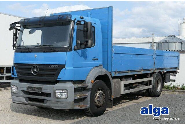 Mercedes-Benz 1833 L Axor 4x2, Klima, 7.200mm lang, AHK - Camion plateau: photos 1 Mercedes-Benz 1833 L Axor 4x2, Klima, 7.200mm lang, AHK - Camion plateau: photos 1
