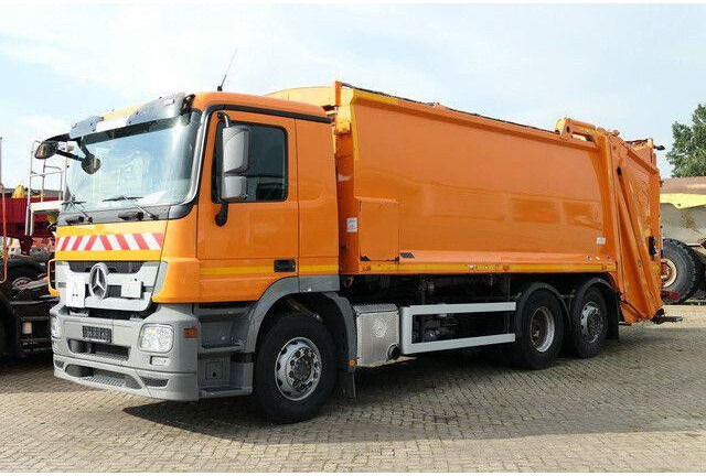 Mercedes-Benz 2532 L Actros 6x2,Schörling, Terberg, Lenk-Lift - Benne à ordures ménagères: photos 2 Mercedes-Benz 2532 L Actros 6x2,Schörling, Terberg, Lenk-Lift - Benne à ordures ménagères: photos 2