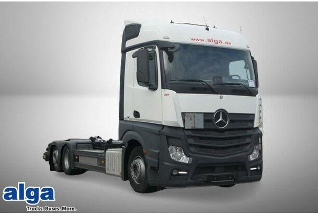 Mercedes-Benz 2543 L Actros 6x2, Meiler RK 21.70, Lenk-Lift - Camion ampliroll: photos 1 Mercedes-Benz 2543 L Actros 6x2, Meiler RK 21.70, Lenk-Lift - Camion ampliroll: photos 1