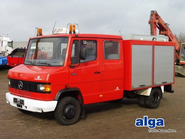 Mercedes-Benz 510 TSF-W, Feuerwehr, DOKA, Görlitz, Wassertank - Camion de pompier: photos 1 Mercedes-Benz 510 TSF-W, Feuerwehr, DOKA, Görlitz, Wassertank - Camion de pompier: photos 1