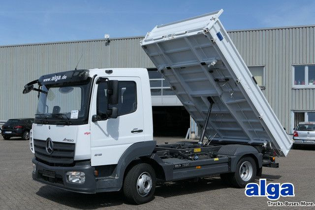 Mercedes-Benz 818 K Atego 4x2, Meiller, 19tkm, 2x AHK, Klima - Utilitaire benne: photos 1 Mercedes-Benz 818 K Atego 4x2, Meiller, 19tkm, 2x AHK, Klima - Utilitaire benne: photos 1