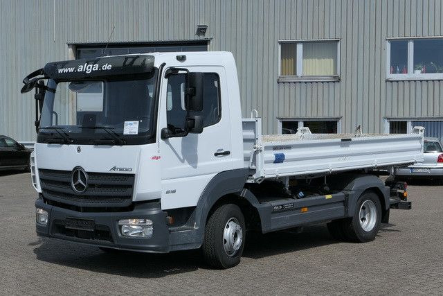 Mercedes-Benz 818 K Atego 4x2, Meiller, 2x AHK, 14tkm, Klima - Utilitaire benne: photos 4 Mercedes-Benz 818 K Atego 4x2, Meiller, 2x AHK, 14tkm, Klima - Utilitaire benne: photos 4