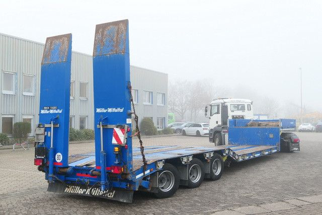 Müller-Mitteltal TTS-VLL 30,0 Profi, Tiefbett, Rampen, Gelenkt - Semi-remorque surbaissé: photos 4 Müller-Mitteltal TTS-VLL 30,0 Profi, Tiefbett, Rampen, Gelenkt - Semi-remorque surbaissé: photos 4