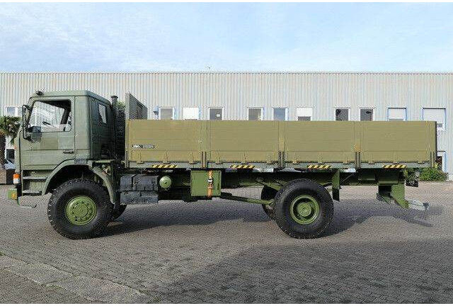 Scania P92HK 4x4, Allrad, Einzelbereifung, Klima, 40tkm - Camion plateau: photos 2 Scania P92HK 4x4, Allrad, Einzelbereifung, Klima, 40tkm - Camion plateau: photos 2