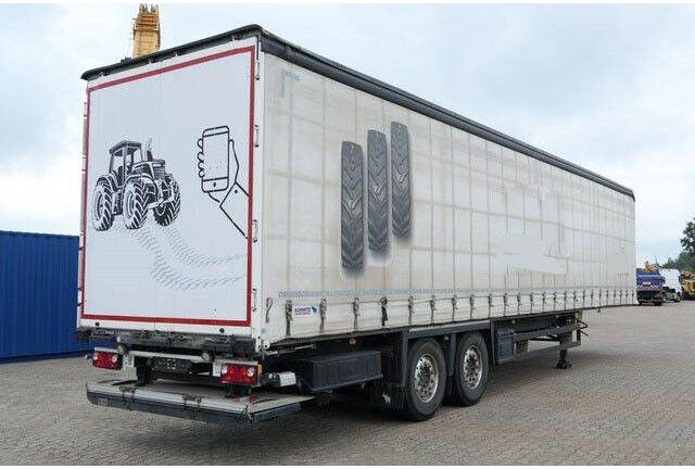 Schmitz Cargobull SCS 18/L-13.62 EB,2-Achser,LBW 2.0to.,Alu-Felgen - Semi-remorque rideaux coulissants: photos 5 Schmitz Cargobull SCS 18/L-13.62 EB,2-Achser,LBW 2.0to.,Alu-Felgen - Semi-remorque rideaux coulissants: photos 5