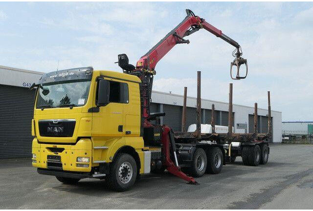 MAN 26.540 TGX/6x4/540 PS/Kran Epsilon/Blattfederung - Tracteur routier: photos 4 MAN 26.540 TGX/6x4/540 PS/Kran Epsilon/Blattfederung - Tracteur routier: photos 4