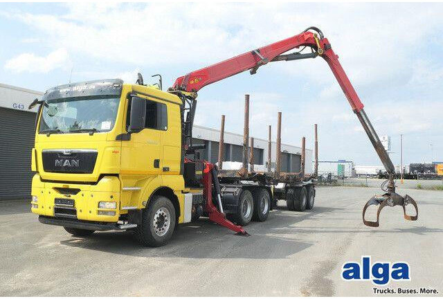 MAN 26.540 TGX/6x4/540 PS/Kran Epsilon/Blattfederung - Tracteur routier: photos 3 MAN 26.540 TGX/6x4/540 PS/Kran Epsilon/Blattfederung - Tracteur routier: photos 3