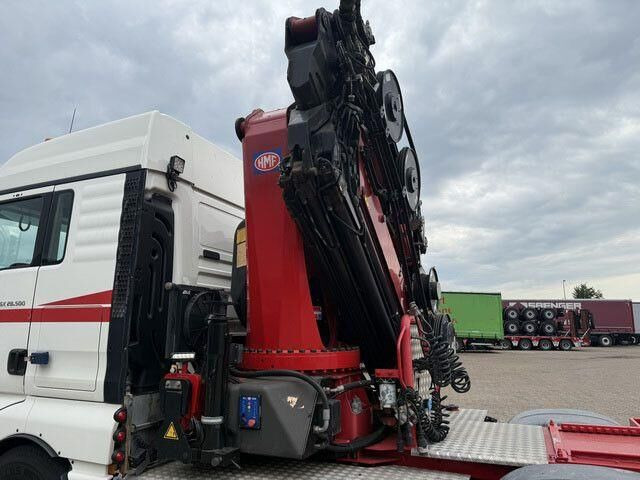 MAN 28.500 TGX 6X2-2 BLS, Kran HMF 5020-K6, Funk,23m - Tracteur routier: photos 4 MAN 28.500 TGX 6X2-2 BLS, Kran HMF 5020-K6, Funk,23m - Tracteur routier: photos 4