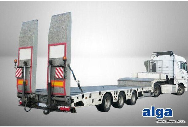 Vega 3-Achser, Hydr. Rampen, Verzinkt, Gelenkt - Semi-remorque surbaissé: photos 1 Vega 3-Achser, Hydr. Rampen, Verzinkt, Gelenkt - Semi-remorque surbaissé: photos 1