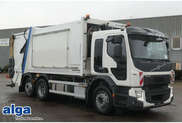 Volvo FE320 6x2, Faun, Variopress, Zöller, Gelenkt - Benne à ordures ménagères: photos 1 Volvo FE320 6x2, Faun, Variopress, Zöller, Gelenkt - Benne à ordures ménagères: photos 1
