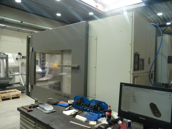 Fraiseuse CNC Fraiseuse 5 axes simultanés Deckel Maho DMU 80P: photos 11